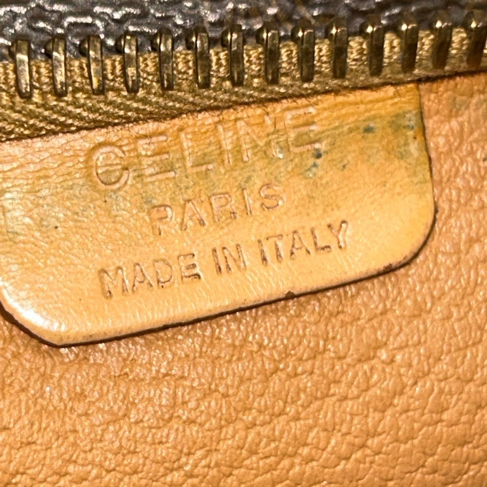 GUC Celine Triomphe Leather shoulder bag - Picture 15 of 16